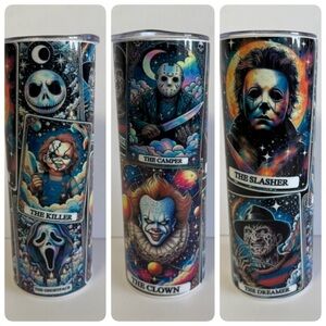 Horror Movie Character 20oz Skinny Tumbler